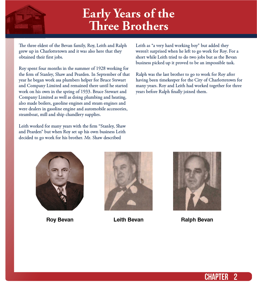 History of Bevan Bros Ch2